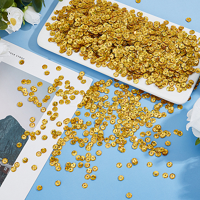 100G PVC Paillette Beads DIY-DC0003-71B-1