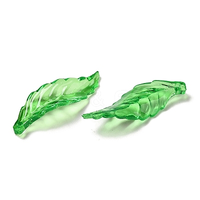 Transparent Acrylic Pendant OACR-E039-69G-1