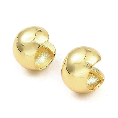 Rack Plating Brass Cuff Earrings KK-B077-34G-1
