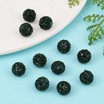 Mideast Rhinestone Beads RB-B029-6G-1