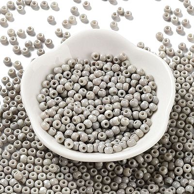 Baking Paint Glass Seed Beads SEED-H002-I-A533-1