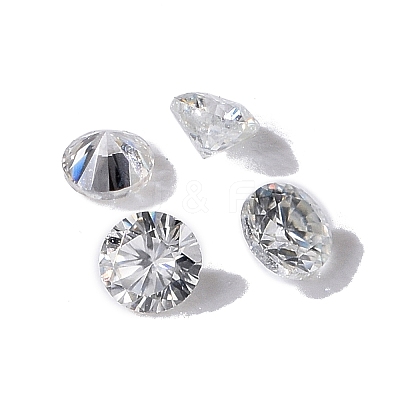 White D Color Round Cut Loose Moissanite Stones RGLA-WH0016-01R-1