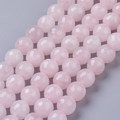Natural Rose Quartz Beads Strands G-D840-20-10mm-1