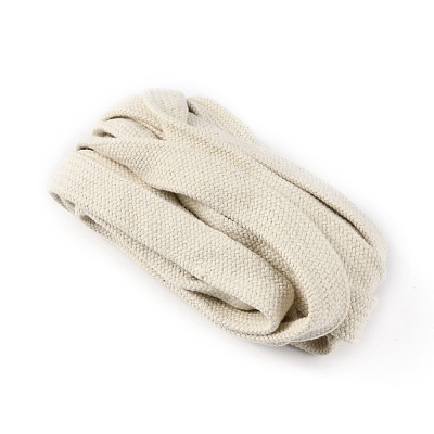 Cotton Rope Ribbon OCOR-WH0067-15-1