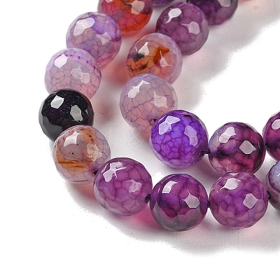 Natural Agate Beads Strands G-M437-C01-01O-1