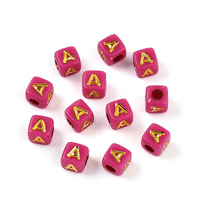 Plating Acrylic Beads OACR-N140-01A-A-1