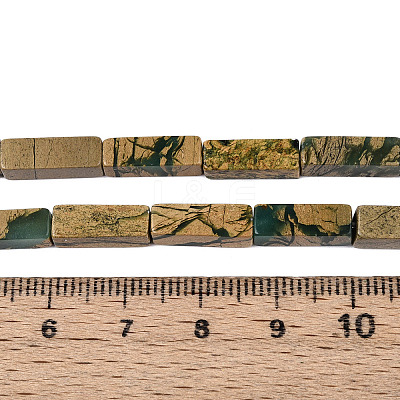 Natural Verdite Stone Beads Strands G-T141-101-1