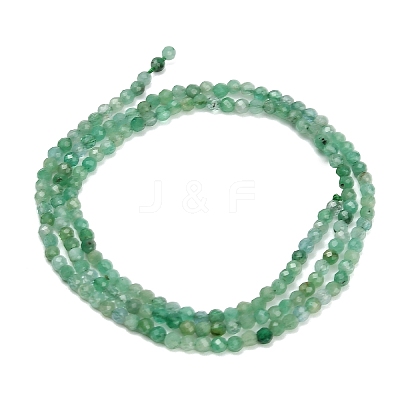 Natural Emerald Beads Strands GG-CBA77FB-B13-2mm-1