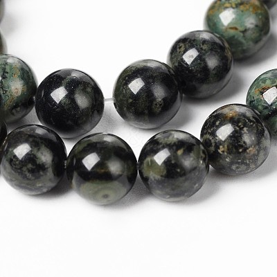 Natural Kambaba Jasper Beads Strands G-M172-8mm-01-1
