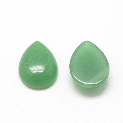 Natural Green Aventurine Cabochons G-R417-13x18-43-1