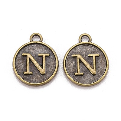 Alloy Pendant Cabochon Settings PALLOY-N156-01N-AB-1