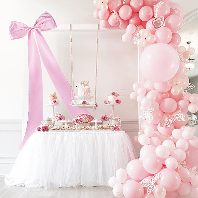Polyester Bowknot Decoration AJEW-WH0695-228A-1