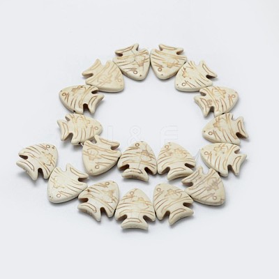 Synthetic Magnesite Bead Strands G-P228-55-1