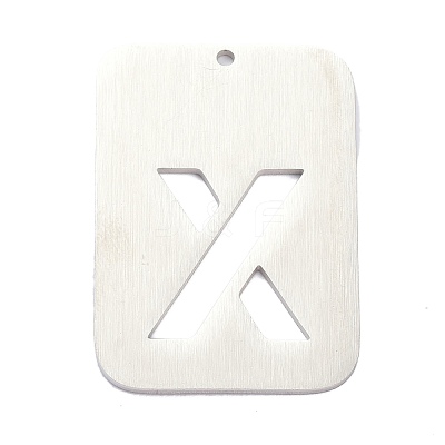 Non-Tarnish 304 Stainless Steel Pendants STAS-K216-49X-P-1
