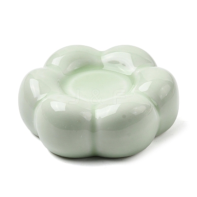 Flower Porcelain Display Decorations DJEW-G049-01B-1