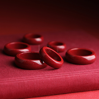 Cinnabar Finger Rings FS-WGB4F46-04-1