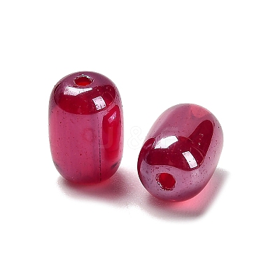 Opaque Glass Beads GLAA-Z012-01I-1