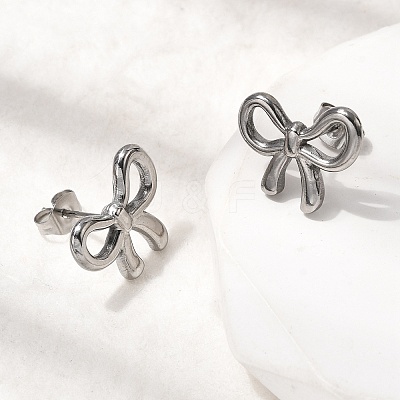304 Stainless Steel Stud Earrings STAS-B126-13P-1