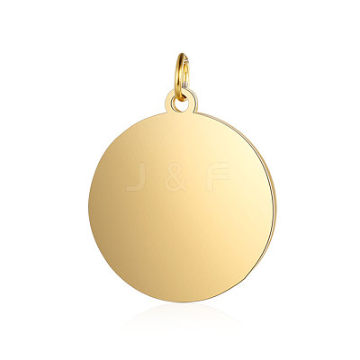 Ion Plating(IP) 304 Stainless Steel Pendants STAS-S105-T638-2-20-1