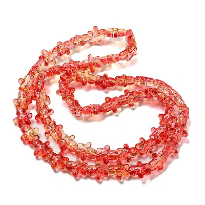 Glass Beads Strands GLAA-B018-03D-1