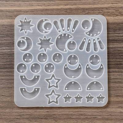 DIY Silicone Pendant Molds DIY-G079-12B-1