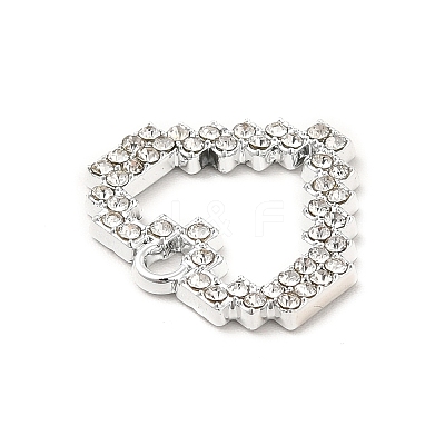 Alloy Crystal Rhinestone Pendaants ALRI-K048-04P-1