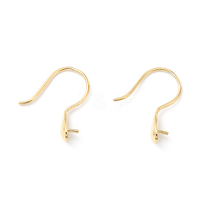 925 Sterling Silver Earring Hooks STER-P047-01B-G-1