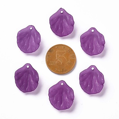 Transparent Frosted Acrylic Pendants MACR-S371-01A-743-1