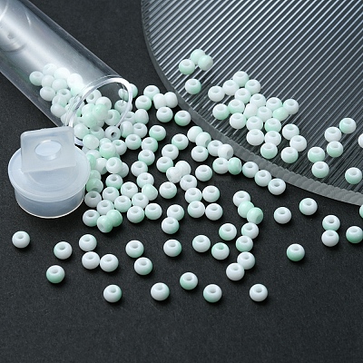 6/0 Opaque Glass Seed Beads SEED-YW0002-13N-1