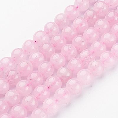 Natural Rose Quartz Beads Strands GSR034-1