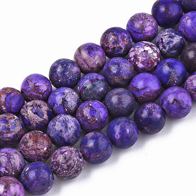 Natural American Turquoise Beads Strands X-G-S369-001B-B10-1