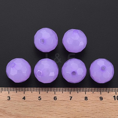 Imitation Jelly Acrylic Beads MACR-S373-97C-E04-1