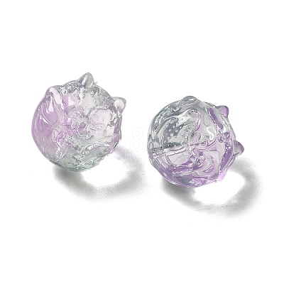 Transparent Glass Beads GLAA-D025-05I-1