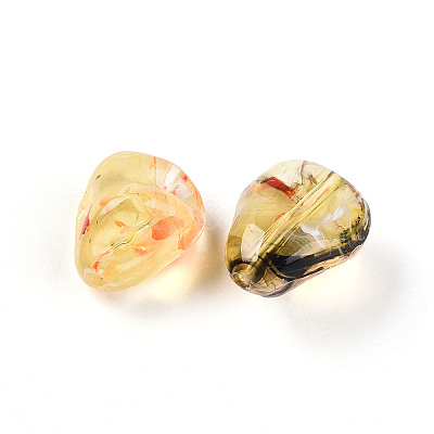 Transparent Acrylic Beads X1-TACR-T028-44F-1