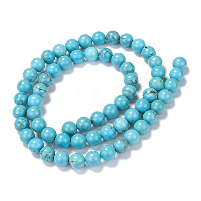 Natural Magnesite Beads Strands G-TAC0001-03C-1