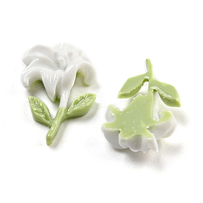 Luminous Opaque Epoxy Resin Decoden Cabochons CRES-M032-02C-1