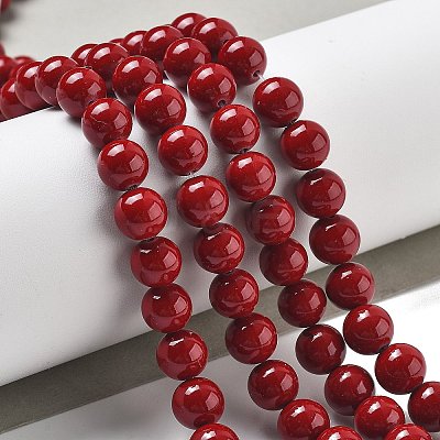Synthetic Turquoise Beads Strands G-A255-A04-01A-1