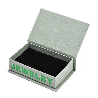 Words Printed Paper Jewelry Display Magnetic Cases CON-K015-04C-1