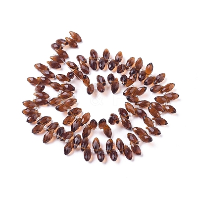 Crystal Glass Beads Strands GLAA-D033-27-1