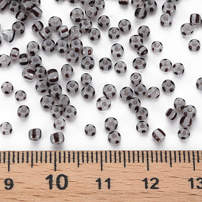 8/0 Opaque Glass Seed Beads SEED-T006-01B-D03-1