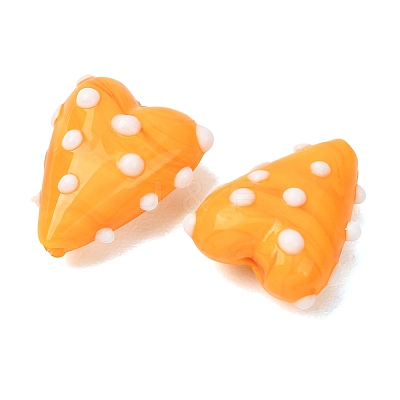 Handmade Lampwork Enamel Beads LAMP-Z025-01E-1