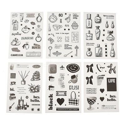Black and White Series Picture Stickers STIC-Q005-03C-1