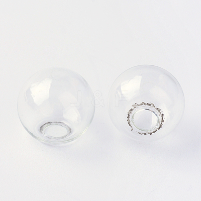 Round Mechanized One Hole Blown Glass Globe Ball Bottles X1-BLOW-R001-18mm-1