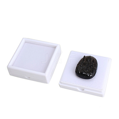 Plastic Loose Diamond Packing Boxes with Visible Window CON-H020-22C-01-1