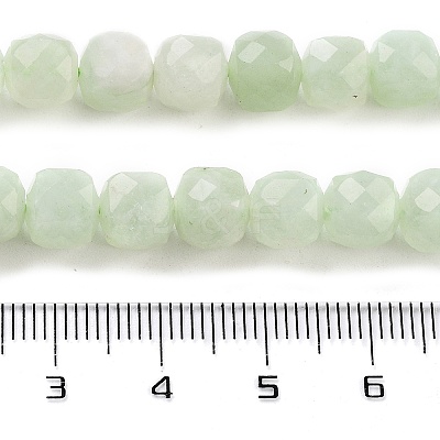 Natural White Jade Beads Strands G-H028-A09-21-1
