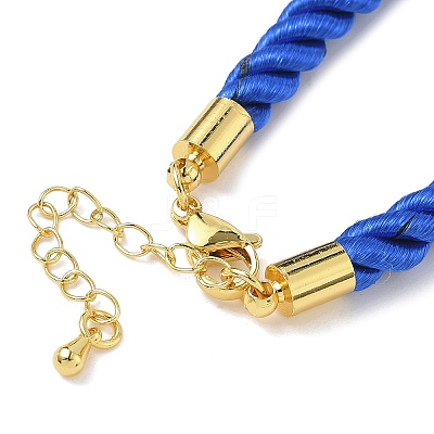 5MM Nylon Twisted Cord Necklace Making FIND-G096-01G-16-1