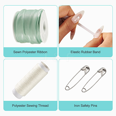 DIY Hair Tie Making Kits DIY-TA0015-81D-1