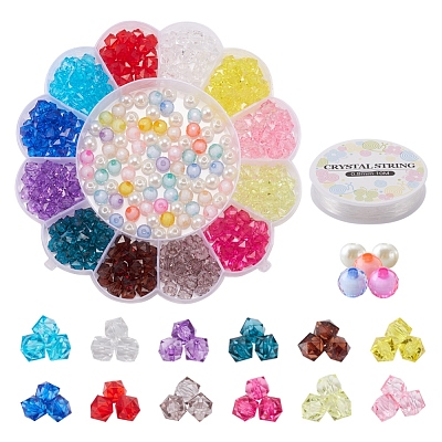 DIY Candy Color Bracelet Making Kit DIY-YW0005-79-1