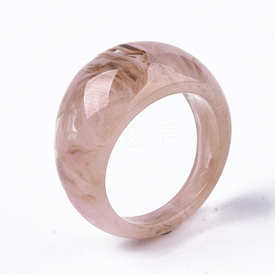 Resin Finger Rings X-RJEW-N033-004-B01-1