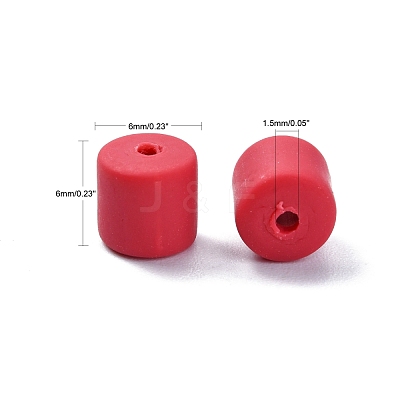 Polymer Clay Bead Strands CLAY-T001-C27-1